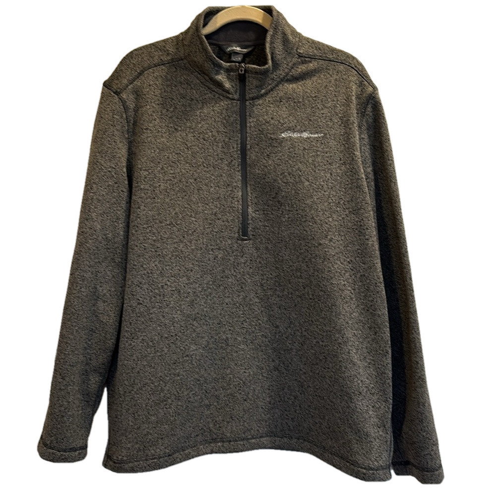 Eddie Bauer 1/4 zip sweater, Size XL